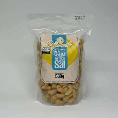 Castanha de Caju Torrada sem Sal – 500 g