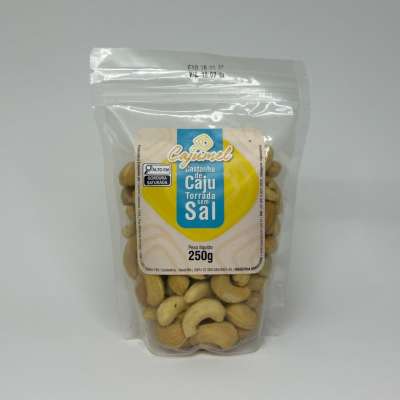 Castanha de Caju Torrada sem Sal – 250 g
