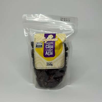 Castanha de Caju Caramelizada com Açaí – 250 g