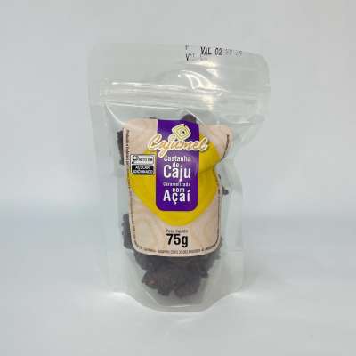 Castanha de Caju Caramelizada com Açaí – 75 g