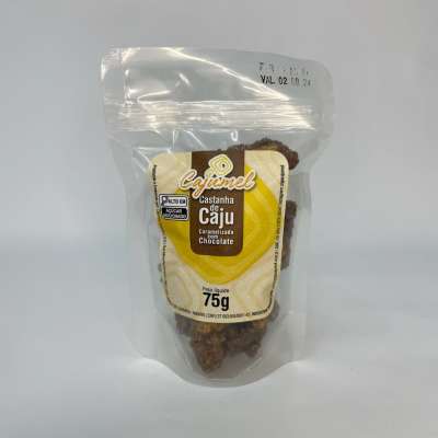 Castanha de Caju Caramelizada com Chocolate – 75 g