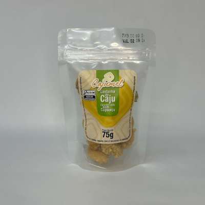 Castanha de Caju Caramelizada com Cupuaçu – 75 g