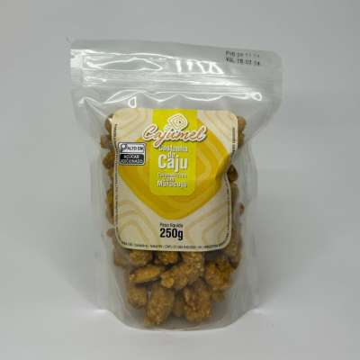 Castanha de Caju Caramelizada com Maracujá – 250 g