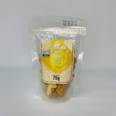 Castanha de Caju Caramelizada com Maracujá – 75 g