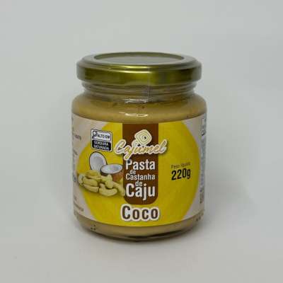 Natural Cashew Nut Butter with Coconut – 220 g