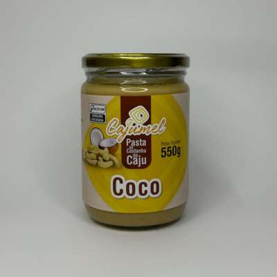 Natural Cashew Nut Butter with Coconut – 550 g