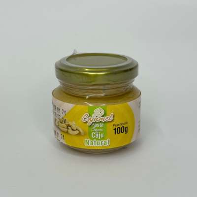 Pasta de Castanha de Caju Natural – 100 g