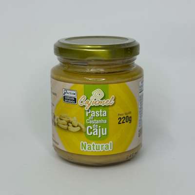 Pasta de Castanha de Caju Natural – 220 g