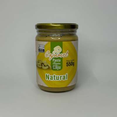 Pasta de Castanha de Caju Natural – 550 g