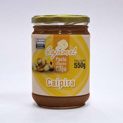 Pasta de Castanha de Caju Natural Caipira